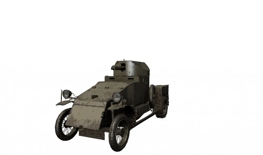 Lanchester Armoured Car - броневичок из режима "Железный конвой". Скриншоты и ТТХ