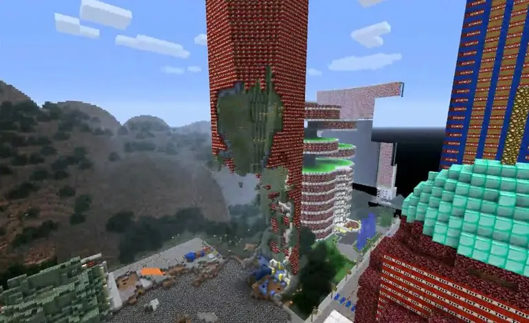 Игра Видео: Minecraft - Постройки - Туториал. Дом на скорую руку.