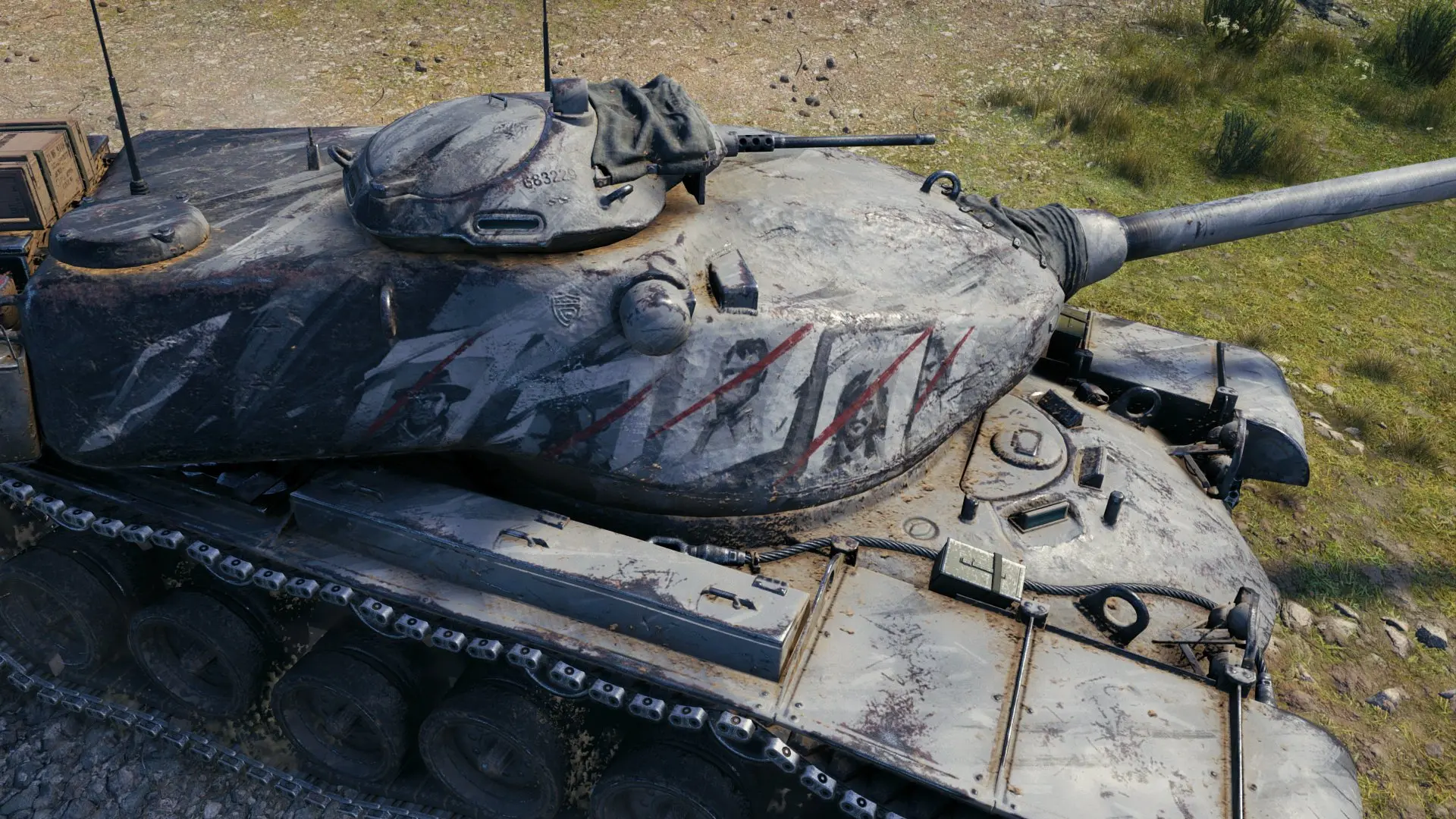 2D-стиль «Живым или мёртвым» для танка M54 Renegade