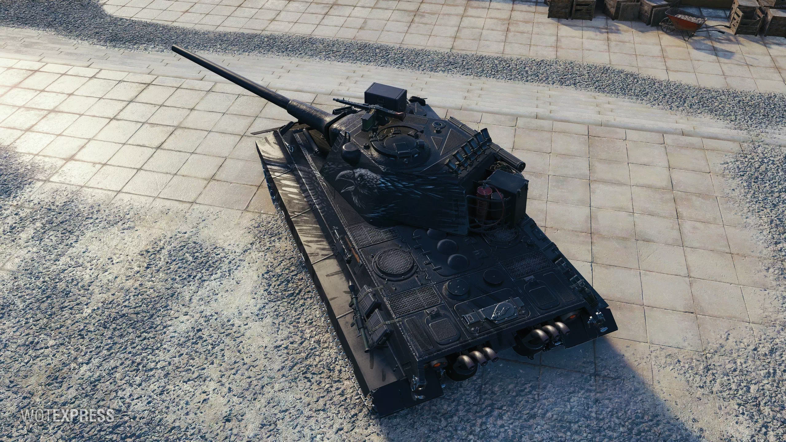 Новый 3D-стиль «Nimmermehr» для E 50 Ausf. M из патча 1.12 WoT